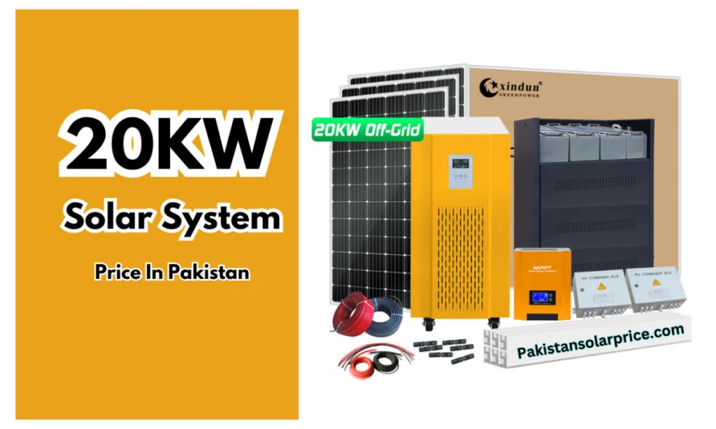 20KW Solar System Price In Pakistan, Latest Price 2024