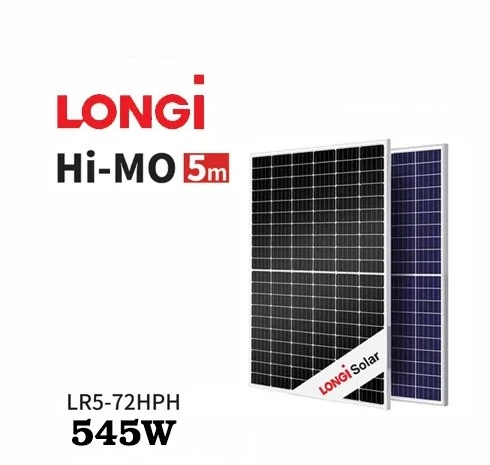 Longi Himo 5- 545 Watt solar panel price in pakistan, Longi Himo 5- 545 Watt solar panel, double glass solar panel