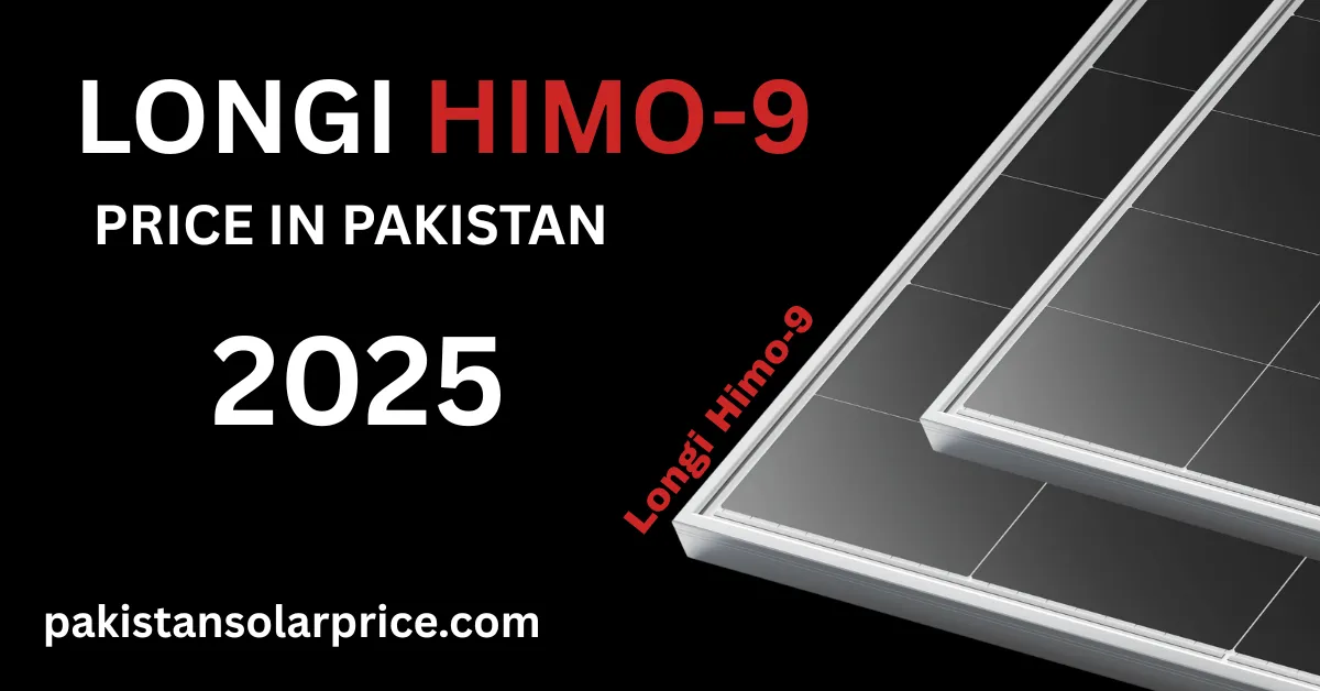 New price of Longi Himo-9 solar panel in pakistan, Comperison of Himo X10 and Himo-9