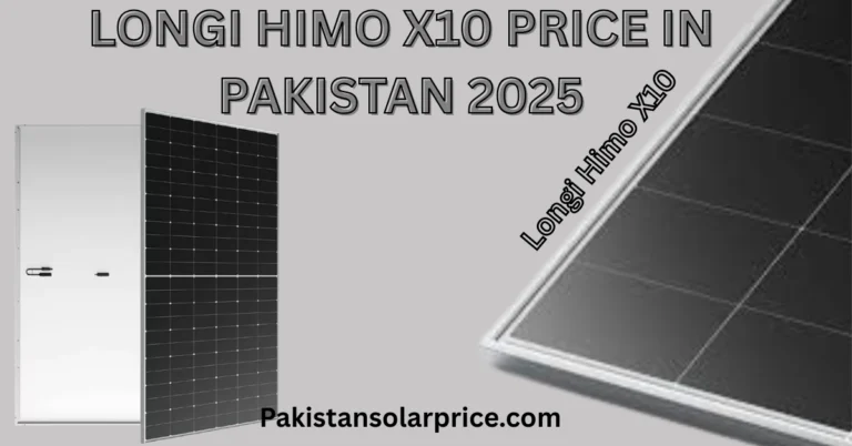 Longi solar panels installed on a rooftop, providing efficient solar energy in Pakistan.,lastest longi solar penal price in 2025