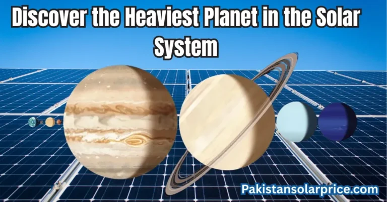 Illustration of Jupiter, the heaviest planet in the solar system, with swirling clouds and its Great Red Spot, floating in the darkness of space.